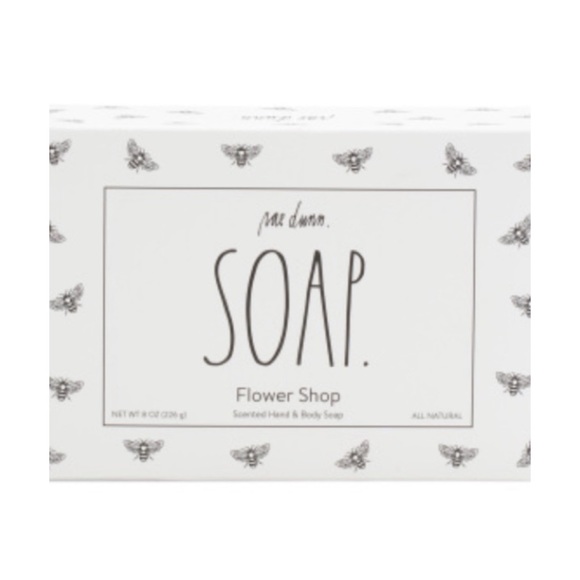 RAE DUNN SOAP Flower Shop Scented Hand & Body Bar Soap - Picture 1 of 4